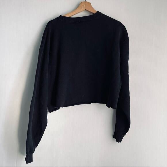 Vintage Warner Brothers Crewneck sweatshirt size large cropped - Picture 3 of 8